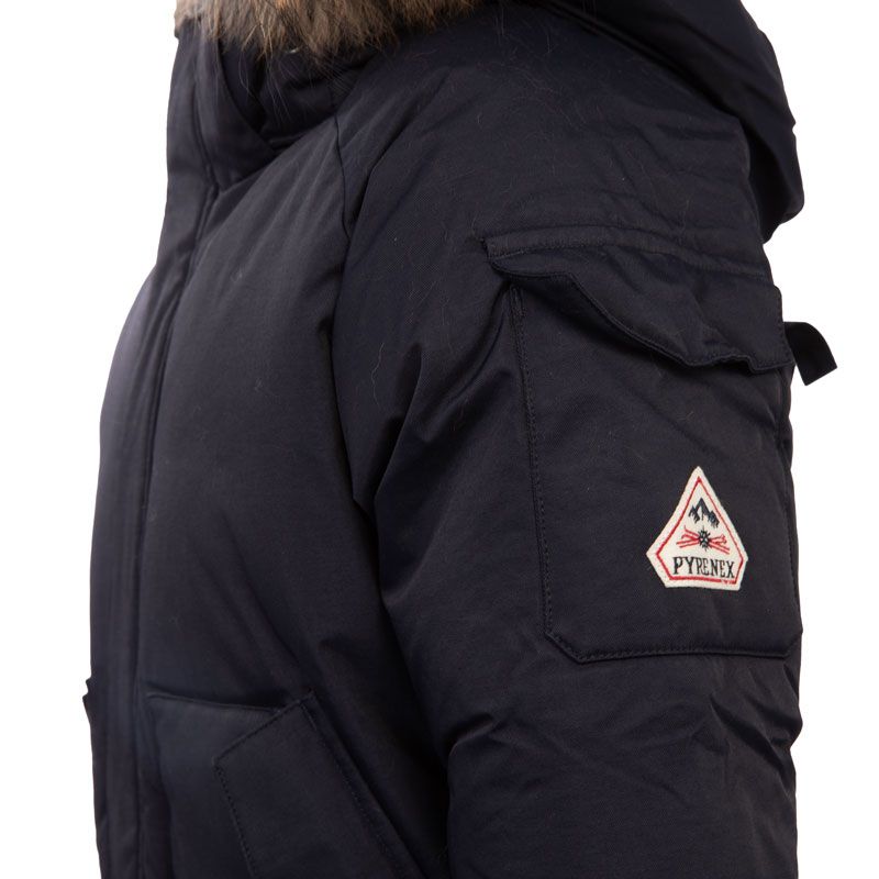 Parka à capuche à fourrure jami Enfant PYRENEX