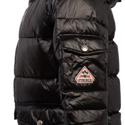 Doudoune à capuche à fourrure brillante authentic Enfant PYRENEX