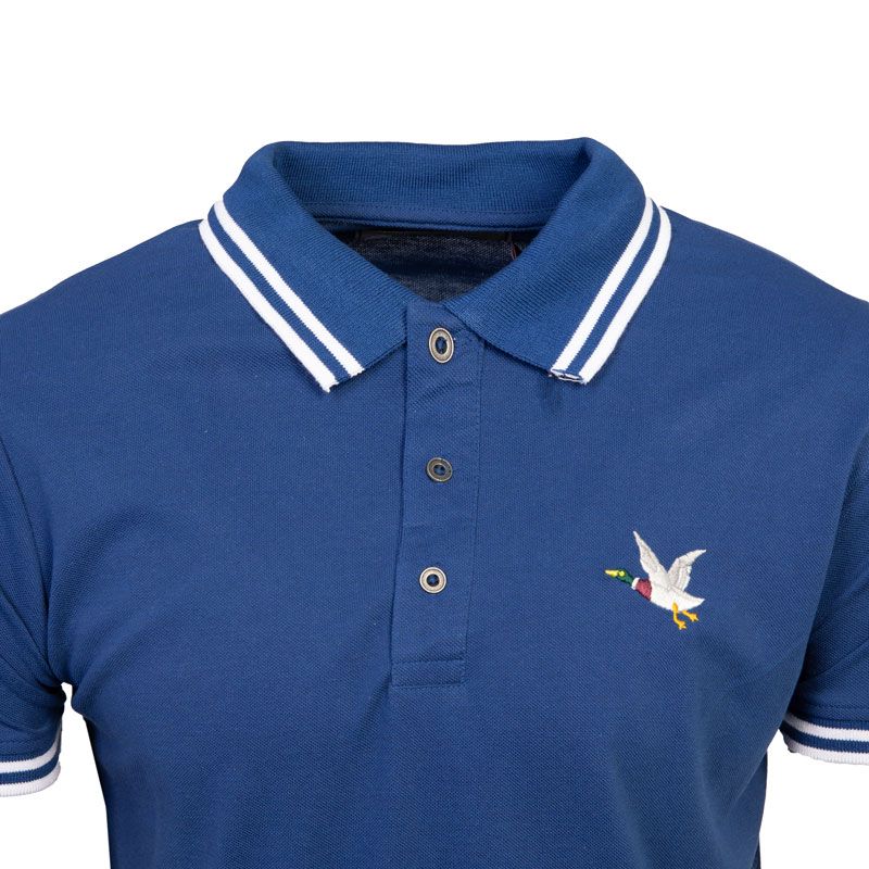 Polo manche courte liseret sherman Homme CHEVIGNON