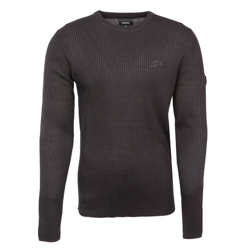 Pull col rond beren Homme KAPORAL