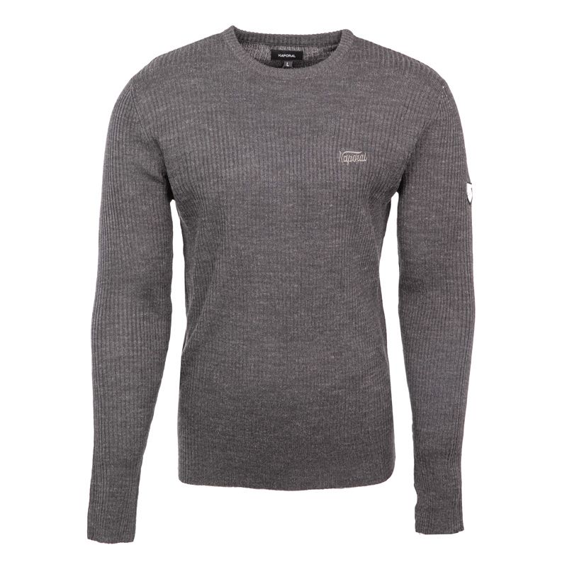 Pull col rond beren Homme KAPORAL