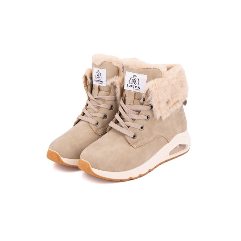 Basket a lacet detail fourre ysma femme t37 au 41 Femme BURTON OF LONDON Basket a lacet detail fourre ysma femme t37 au 41 Femme BURTON OF LONDON