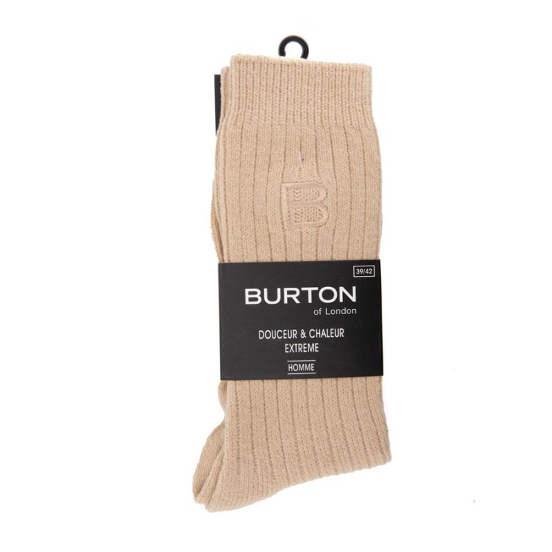 Chaussette douceur ernesto homme Homme BURTON OF LONDON