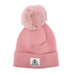 Bonnet fourre cotele avec pompon kadija Femme BURTON OF LONDON