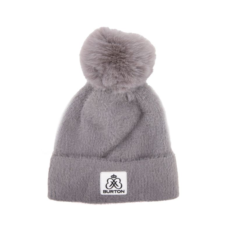 Bonnet fourre cotele avec pompon kadija Femme BURTON OF LONDON