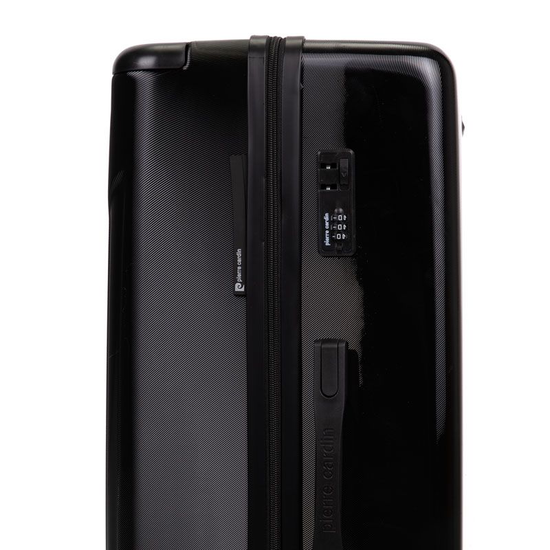 Valise noire jupiter pc13557-3blk 75cm Mixte PIERRE CARDIN
