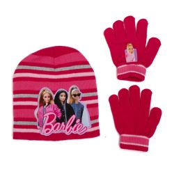 Bonnet gants fille barbie bar24-2540 Enfant TOM & KIDDY Bonnet gants fille barbie bar24-2540 Enfant TOM & KIDDY