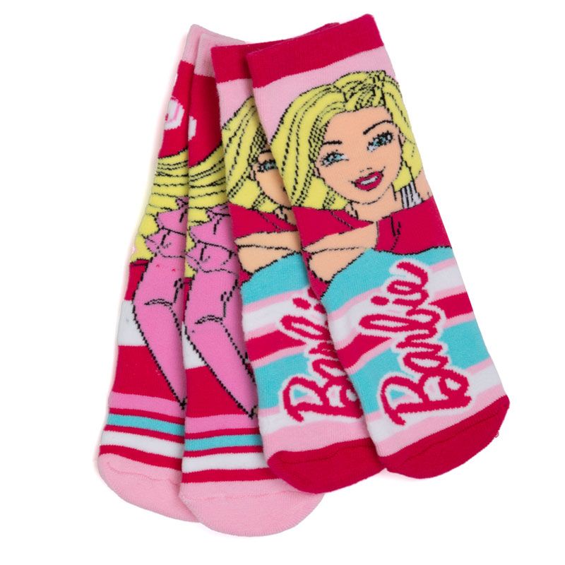 Lot de 2 chaussettes barbie bar24-2222-mag Enfant TOM & KIDDY