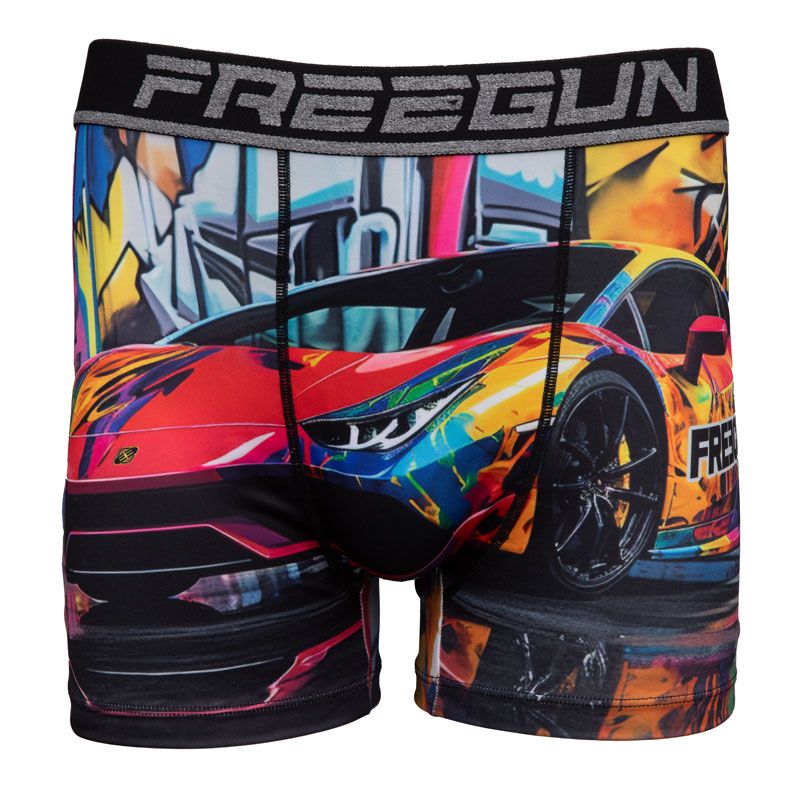 Boxer homme microfibre freegun fgpa75/1/bm/car Homme FREEGUN