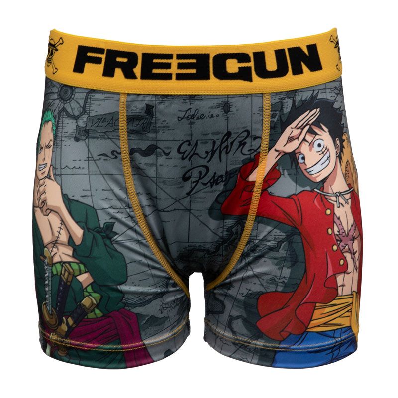 Boxer garcon microfibre fg/op4/3/bm/san Garçon FREEGUN