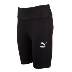 Cycliste élastique noir logo blanc Femme PUMA