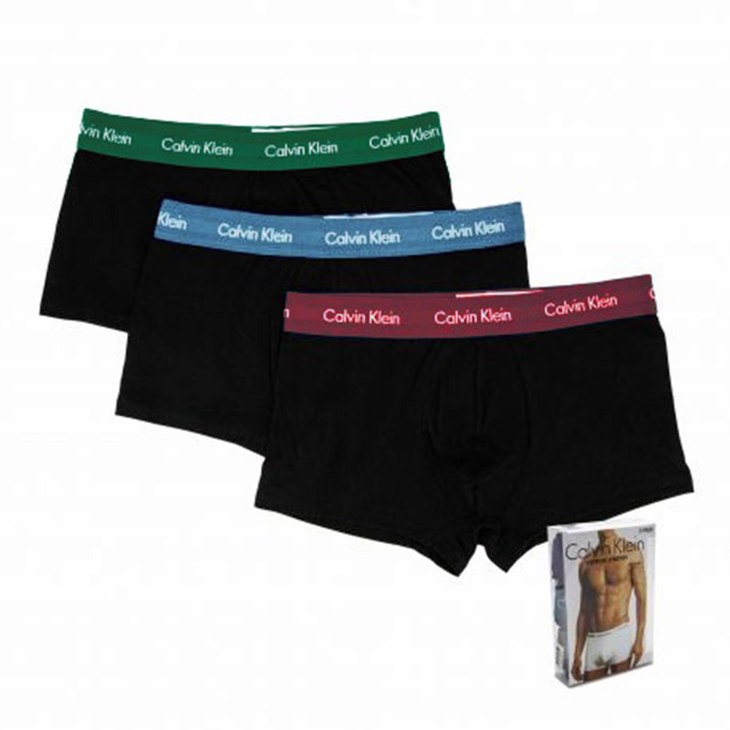 Lot de 3 boxers coton doux stretch Homme CALVIN KLEIN