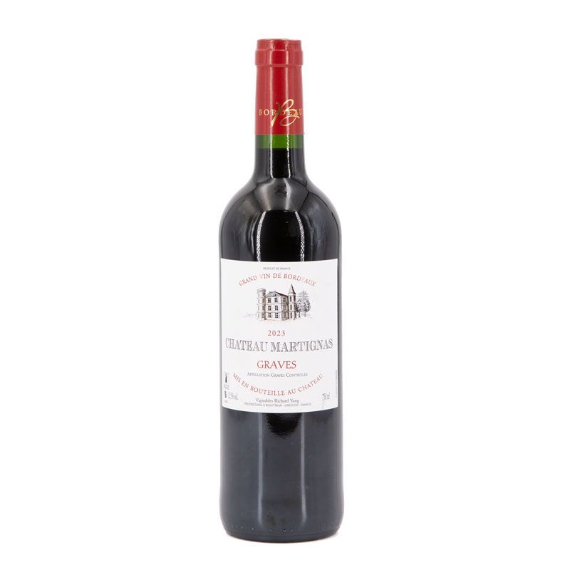 Aoc graves rouge 2023 chateau martignas ar14503 Mixte CHATEAU MARTIGNAS