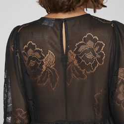 ROBE VIKAYLE 2/4 BLACK 14106265 4365 ROBE VIKAYLE 2/4 BLACK 14106265 4365