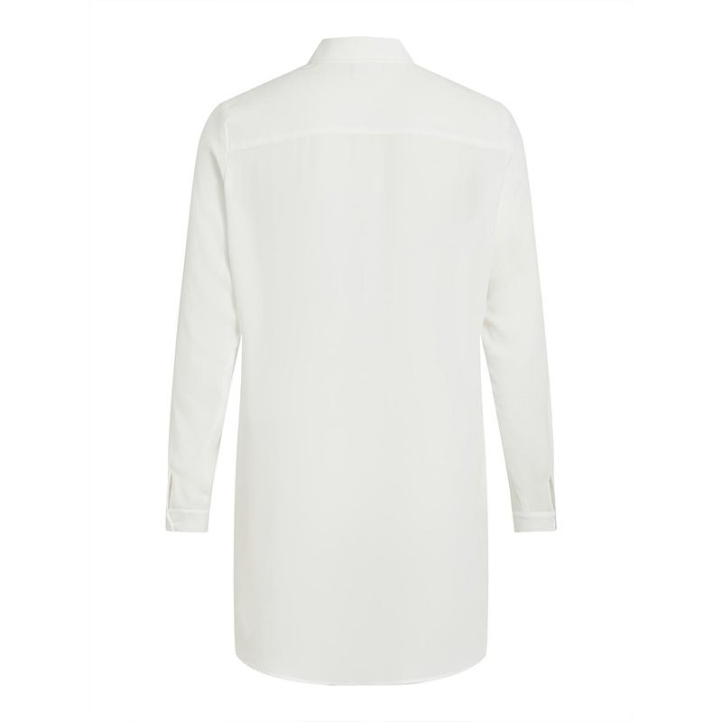 TUNIQUE VILUCY BUTTON L/S SNOW WHITE 14054702 4365