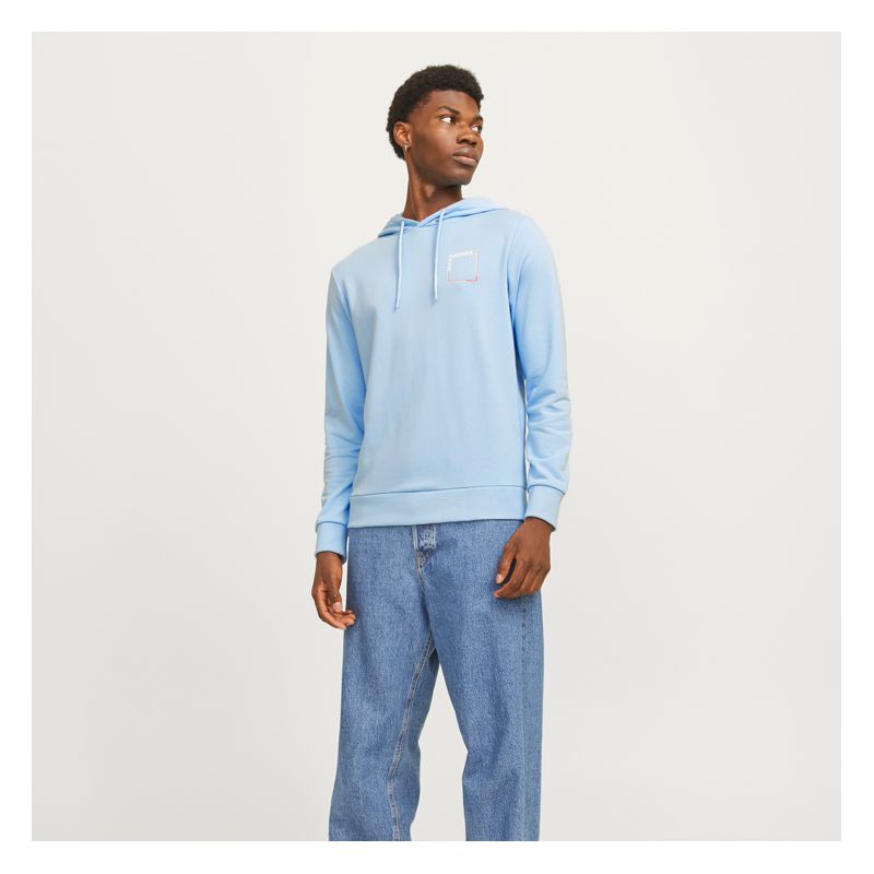 Sweat capuche jjverner chambray blue 12269318 4236 Homme JACK & JONES Sweat capuche jjverner chambray blue 12269318 4236 Homme JACK & JONES