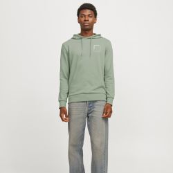 Sweat capuche jjverner chambray blue 12269318 4236 Homme JACK & JONES Sweat capuche jjverner chambray blue 12269318 4236 Homme JACK & JONES