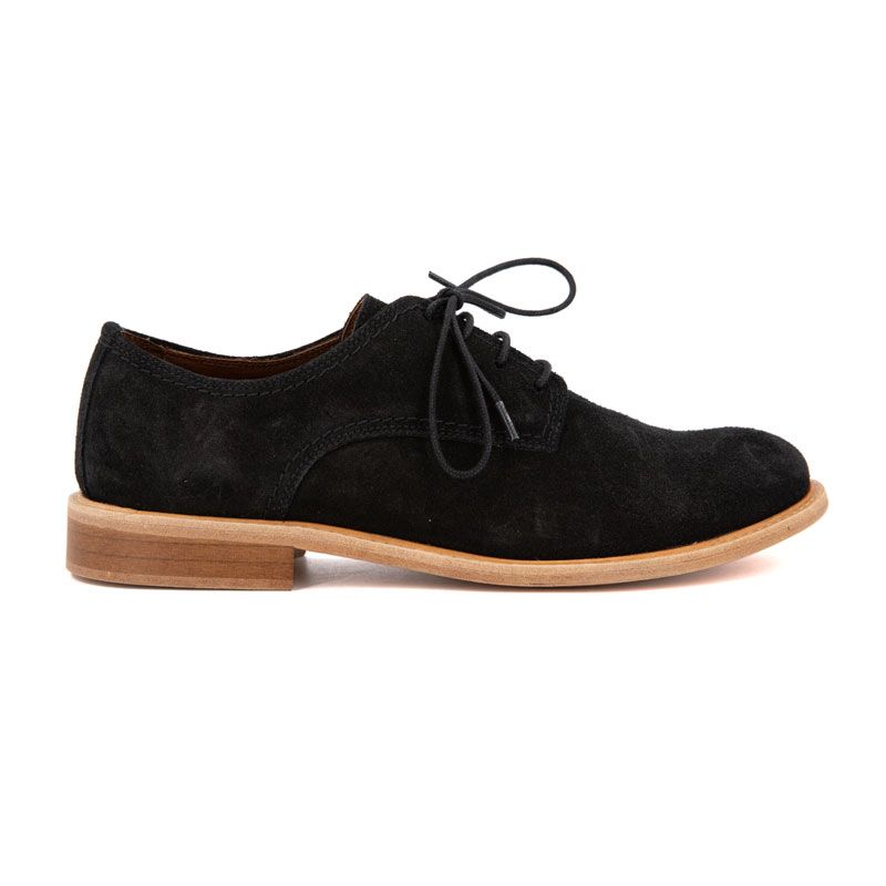 Derbies leonardo02 black nubuck 40/46 Homme LUSQUINOS