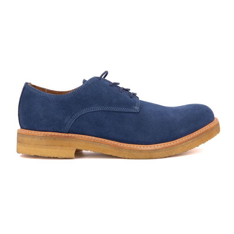 Derbies earl01 cobalt suede nubuck 40/46 Homme LUSQUINOS