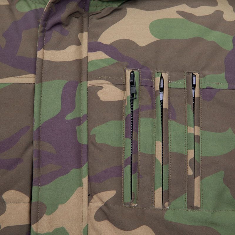 Blouson capuche black/kaki mw616 Homme THE NEW DESIGNERS