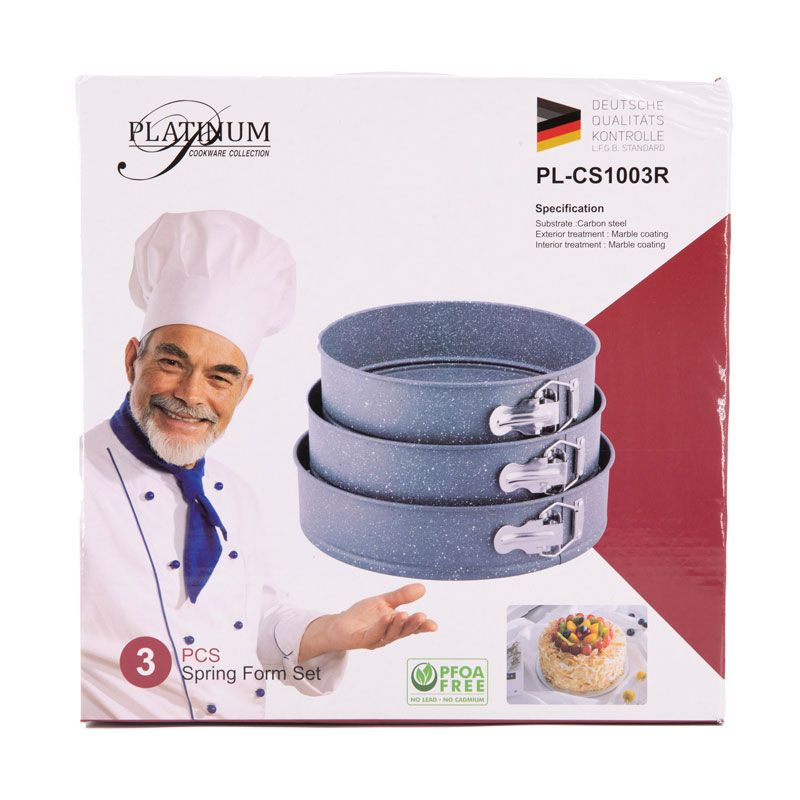 Ustensiles de cuisson 3 pcs cs1003r Mixte PLATINUM