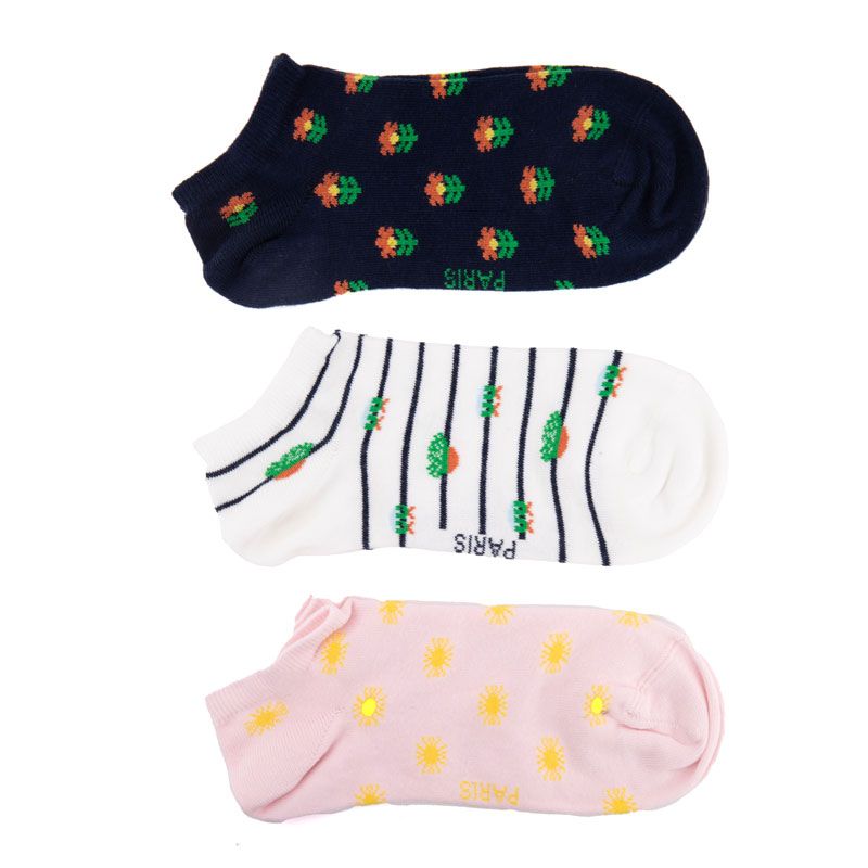 Socquette fantaisielot x3 Femme BILL TORNADE