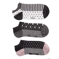 Socquette fantaisielot x3 Femme BILL TORNADE