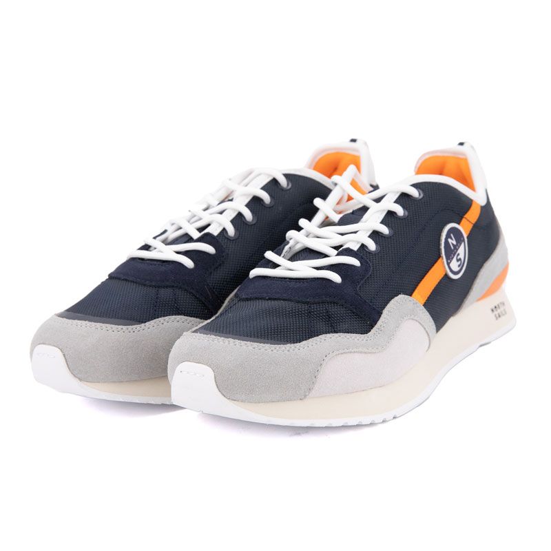 BASKET NAVY-GRAY-ORANGE HORIZ J 012 24SS T39/46 BASKET NAVY-GRAY-ORANGE HORIZ J 012 24SS T39/46