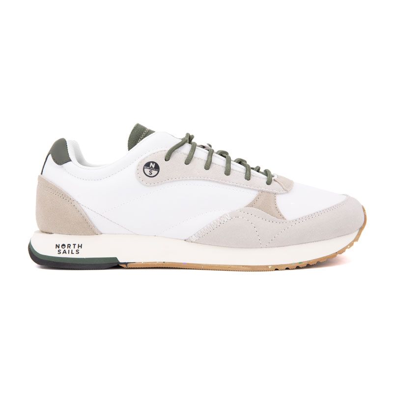 BASKET WHITE-MILITARY GREEN TAILER C 024 24SS T40/46