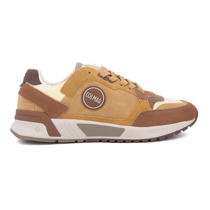 Basket sand-lt brown-cream dalton s 070 24aw t40/45 Homme COLMAR