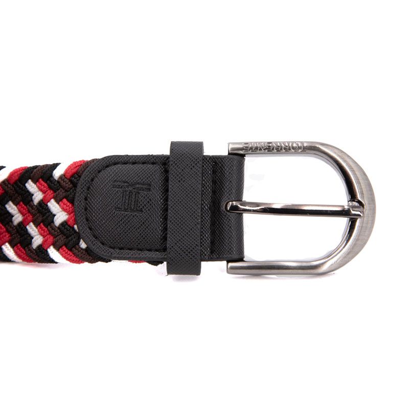 Ceinture tressée en tissu Homme TORRENTE