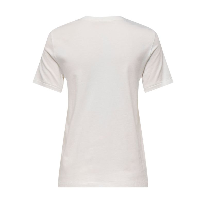 TEE SHIRT ONLHUMBLE CLOUD DANCER HEART BLACK 15344183 4276