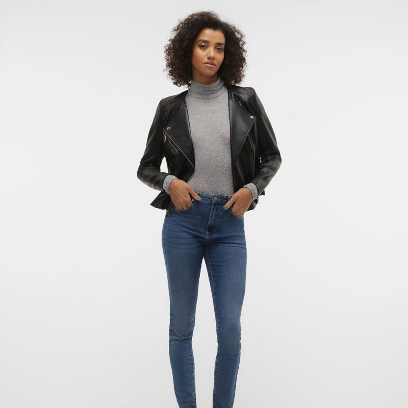 Veste vmriley rio black 10302441 4235 Femme VERO MODA Veste vmriley rio black 10302441 4235 Femme VERO MODA