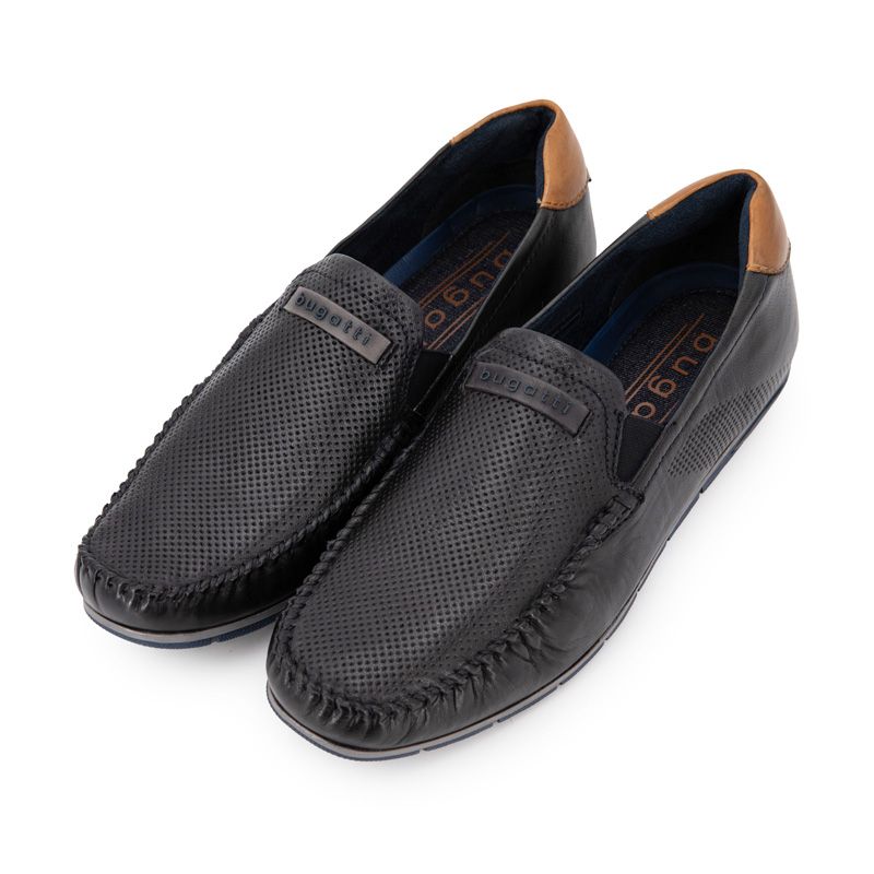 Mocassin dark blue 325-a2x6g-4000 t40/46 Homme BUGATTI Mocassin dark blue 325-a2x6g-4000 t40/46 Homme BUGATTI