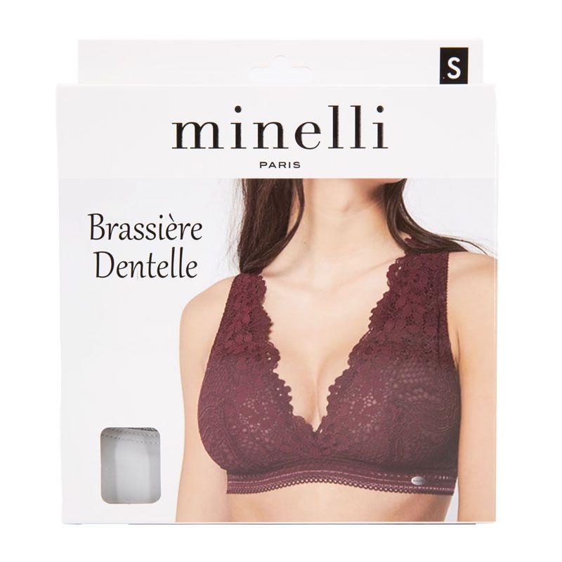Brassiere dentelle nima Femme MINELLI Brassiere dentelle nima Femme MINELLI