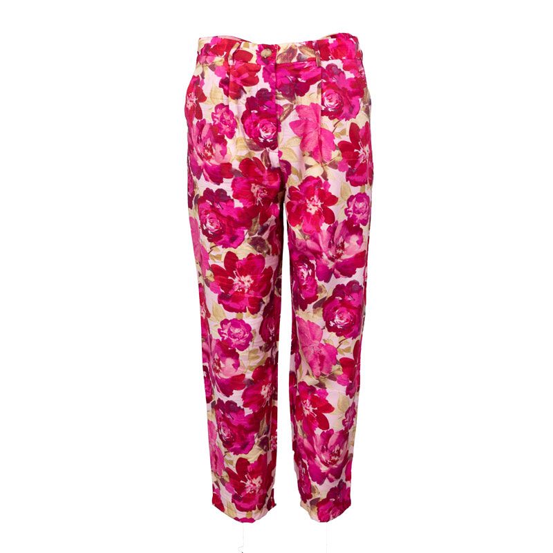 Pantalon fleurs posie Femme LA PETITE ETOILE