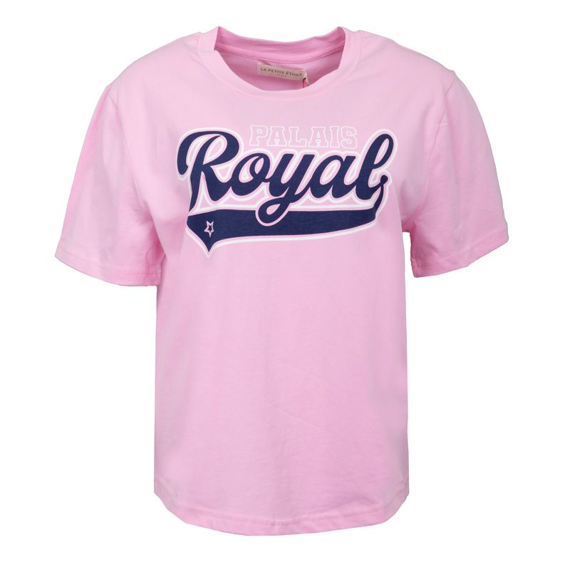 Tee shirt rose troyal Femme LA PETITE ETOILE