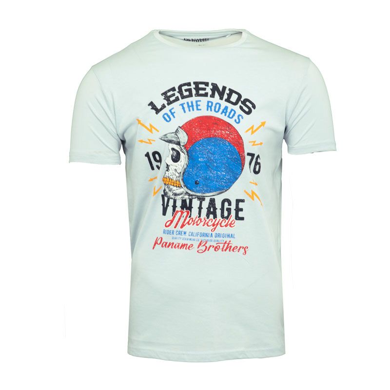 Tee shirt mc photoprint ts-pb 108 Homme PANAME BROTHERS