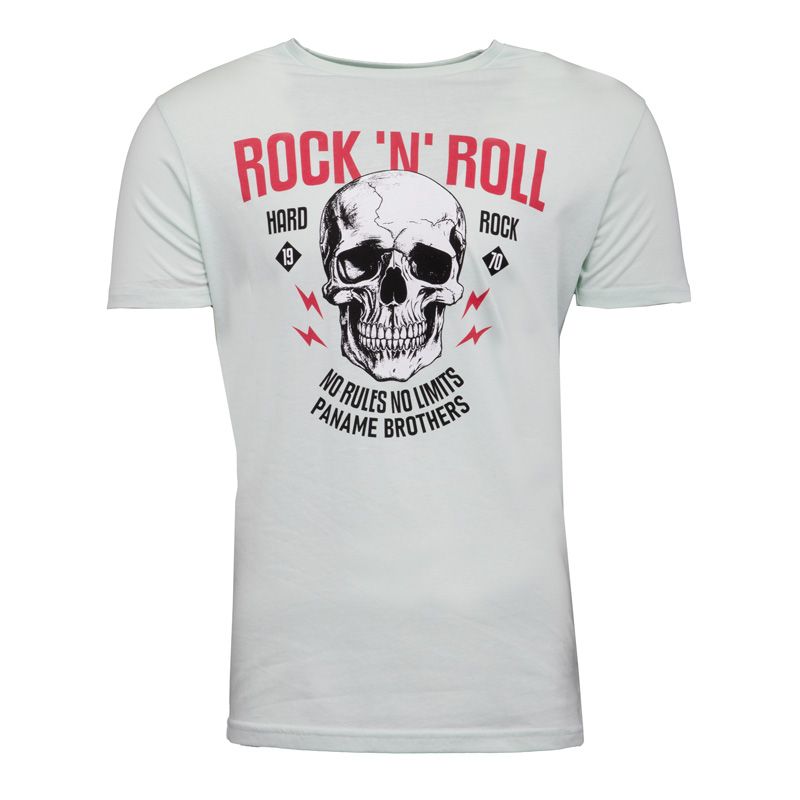 Tee shirt mc photoprint ts-pb 103 Homme PANAME BROTHERS