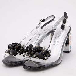 Sandale a talon missy01 noir 35/41 Femme LAURA VITA