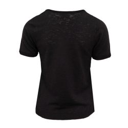 Tee-shirt m/c noir mada Femme LA PETITE ETOILE