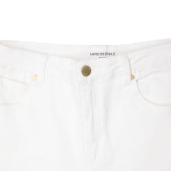 Jean blanc pome Femme LA PETITE ETOILE
