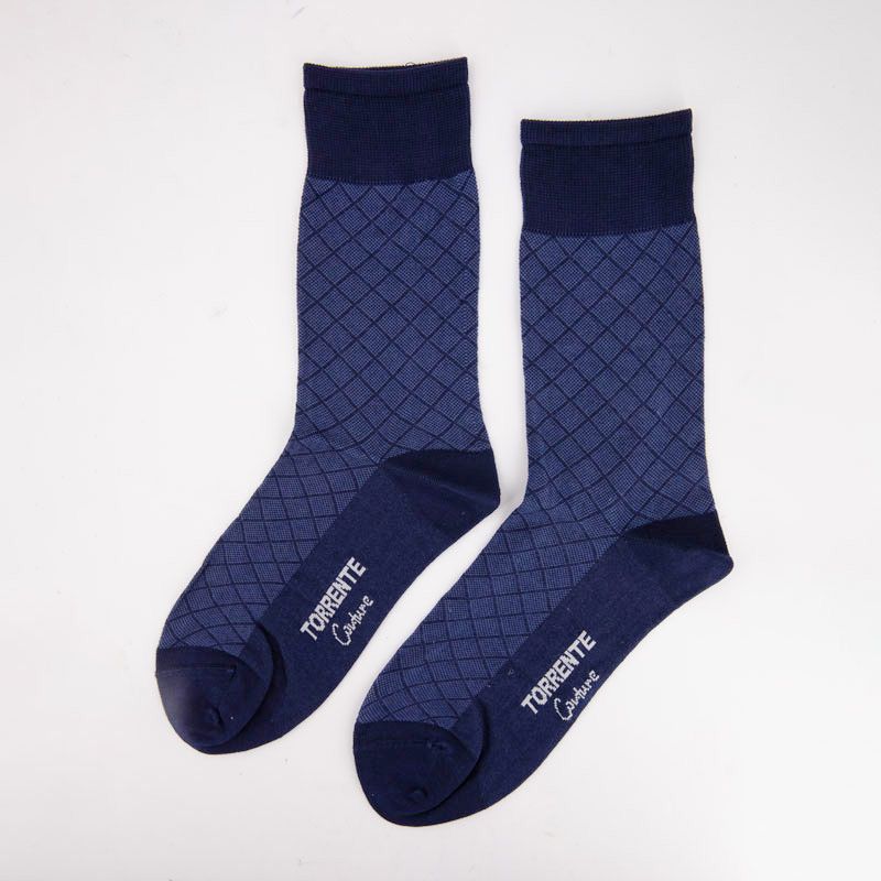 Chaussettes fil d'ecosse fantaisies 24018 Homme TORRENTE Chaussettes fil d'ecosse fantaisies 24018 Homme TORRENTE
