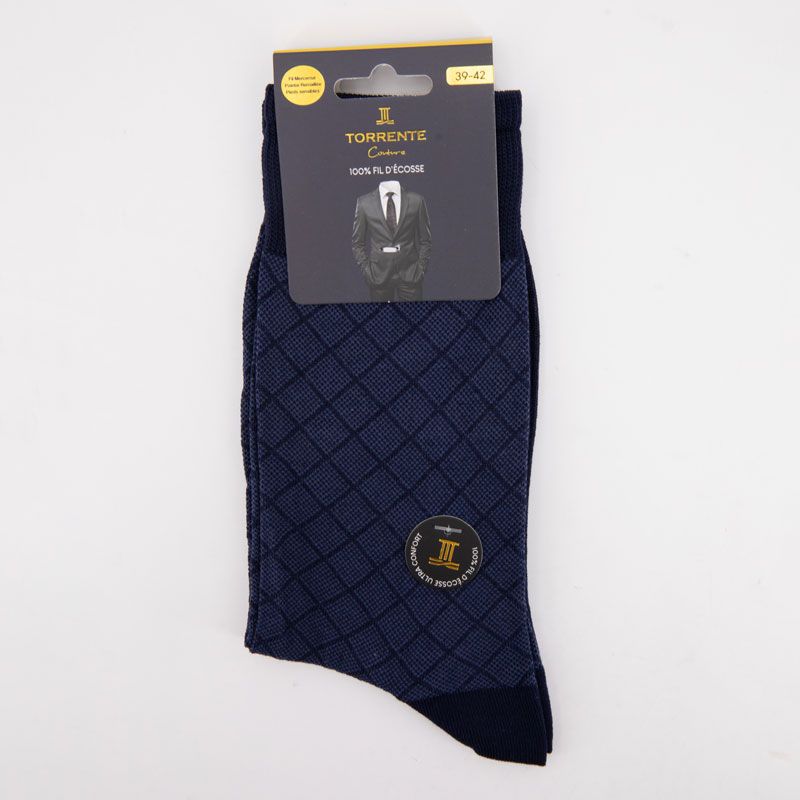 Chaussettes fil d'ecosse fantaisies 24018 Homme TORRENTE