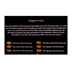 Chaussettes fil d'ecosse colors 24001 Homme TORRENTE Chaussettes fil d'ecosse colors 24001 Homme TORRENTE