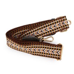 Sac à main moyen roberthe motif serpent avec anse amovible ethnique 25x22x10cm Femme GEORGES RECH