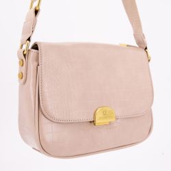 Sac bandouliere Romy motif croco à clip doré 22x18x8cm Femme GEORGES RECH Sac bandouliere Romy motif croco à clip doré 22x18x8cm Femme GEORGES RECH