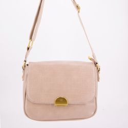 Sac bandouliere Romy motif croco à clip doré 22x18x8cm Femme GEORGES RECH