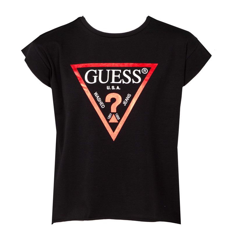 Tee shirt mc blanc j81i15j1311-g011 Enfant GUESS