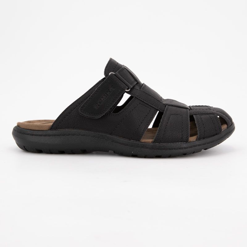 Mule black 95r0041002 t40/46 Homme ROMIKA
